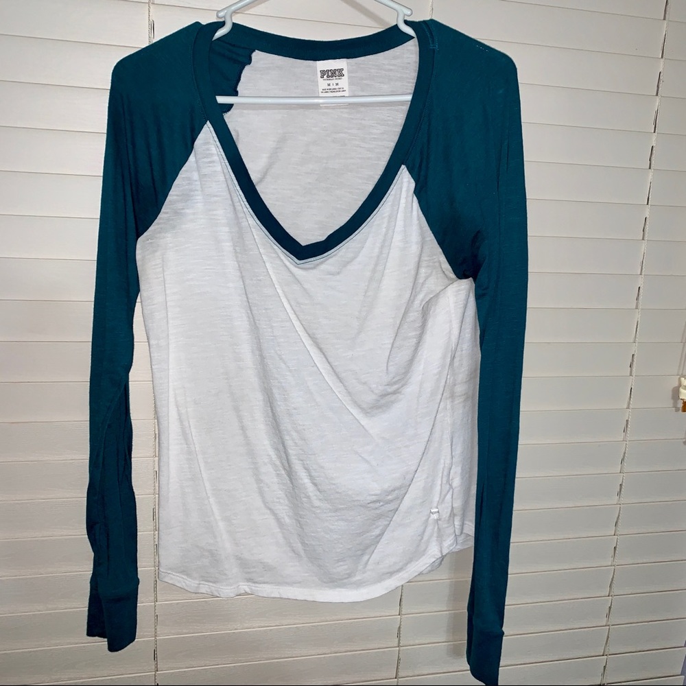 PINK VS baseball tee